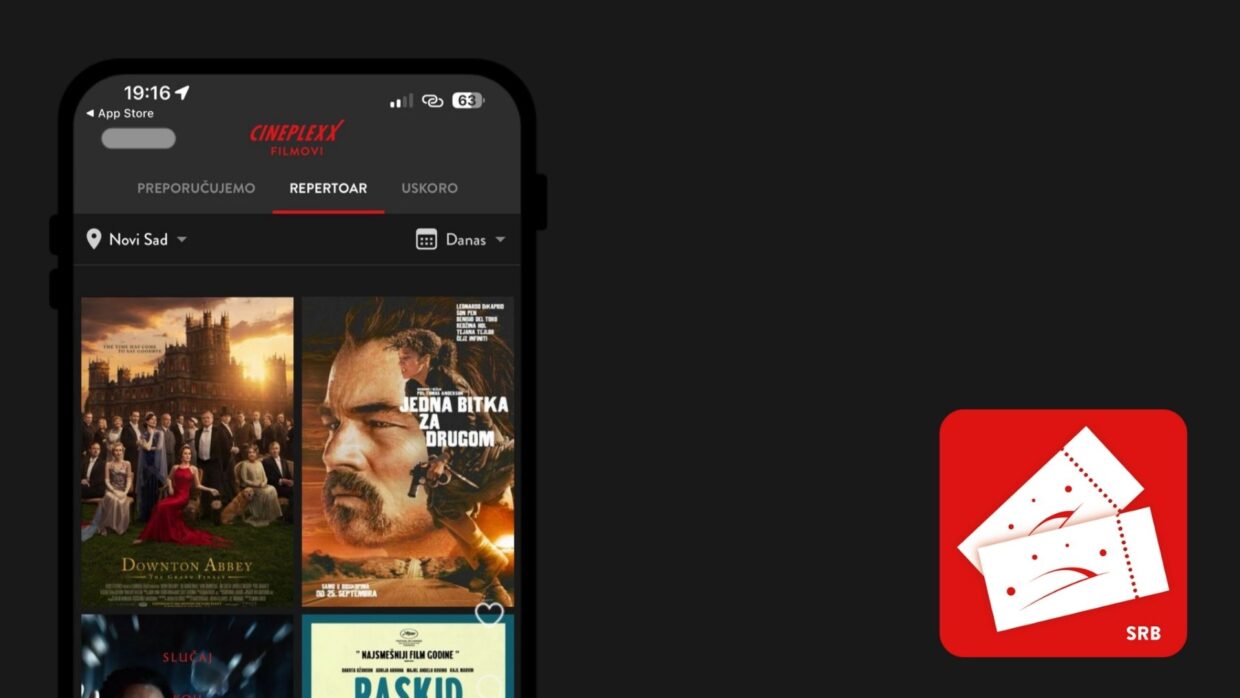 Cineplexx aplikacija: bioskop na dlanu