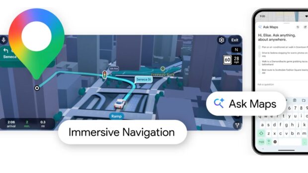 Google Maps dobija 3D navigaciju i Gemini AI asistenta