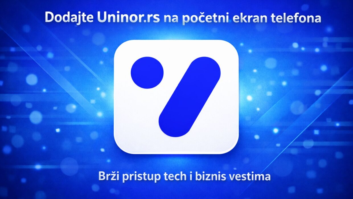 Kako dodati Uninor.rs na početni ekran telefona