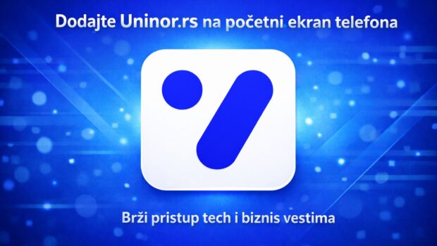 Kako dodati Uninor.rs na početni ekran telefona