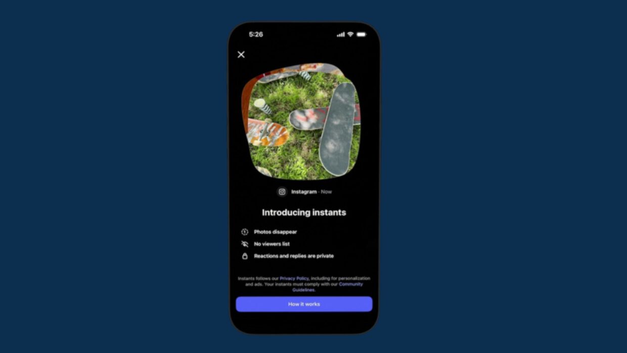 Instagram lansirao „Instants“: Nova funkcija za autentične fotografije koje nestaju